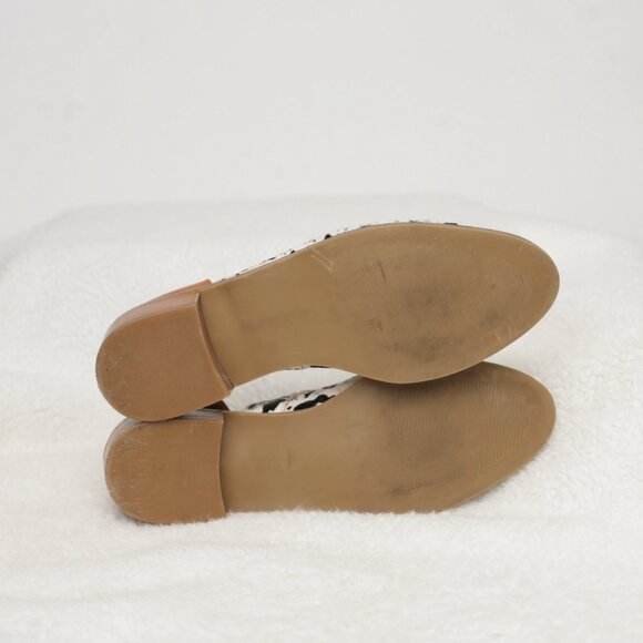 Matisse Quake Oxford's Cowhide Dalmatian Pattern Cutout Leather Heel - Picture 7 of 7